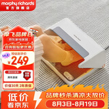 摩飞电器（Morphyrichards）暖脚器 家用取暖器暖脚神器 办公室暖脚宝暖腿电热垫 加热脚垫桌下取暖器 MR2025 椰奶白