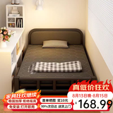 星奇堡 折叠床单人家用简易床加床加固午休小床成人办公室硬板铁床 100cm宽【升级软靠+加厚框架】