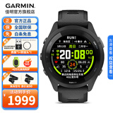 佳明（GARMIN）FR265运动心率手表智能手表腕表户外铁三跑步游泳跑表血氧 礼物 Forerunner265 音乐版 极夜黑