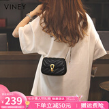 viney包包女包牛皮斜挎手机包洋气单肩链条包生日七夕情人节礼物送女友