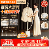 苏泊尔（SUPOR）【10档精烫】立式挂烫机40g/min大蒸汽家用熨烫机大功率手持熨斗机烫衣服EGU-117B团购礼物
