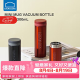乐扣乐扣（LOCK&LOCK）不锈钢纤巧便携保温杯茶水杯车载商务杯子200ml红色LHC550
