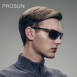 保圣（PROSUN）墨镜男女防晒偏光眼镜铝镁运动骑行太阳镜驾驶镜PS9011 PS9011 D19 镜框亮黑/镜片黑水银