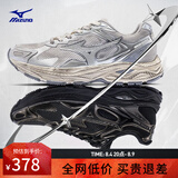 美津浓（MIZUNO）RACER S 吴曦同款跑鞋男女缓震透气休闲慢跑鞋 18/脏脏银 42 (270mm)