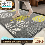 大江入户地垫门口脚垫户外进门地毯高端丙纶入户门垫80x110cm