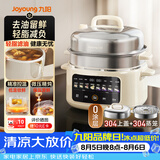 九阳（Joyoung）电炖盅电炖锅隔水炖家用全自动煲汤炖汤锅陶瓷燕窝炖盅4.5L蒸炖一体多功能锅DG25G-GD550Z