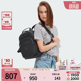凯浦林kipling男女新款大容量轻便休闲时尚日常出游首尔包双肩包书包 S-黑皮诺色