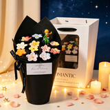 甜蜜点小王子陶瓷花束成品生日礼物送男女生朋友情人节中秋国庆礼品