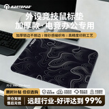 镭拓（Rantopad）HX-L游戏鼠标垫 电竞办公专用中号大号加厚鼠标垫 电脑笔记本外设竞技游戏垫 等高线黑