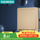 西门子（SIEMENS）开关面板 一开单控面板 致典日曜金5TA14113NC03