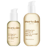 EVER EDEN婴儿抚触油按摩油安唯伊小金瓶118ml+300ml囤货装送礼