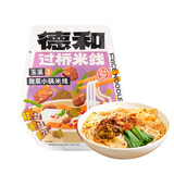 德和（TEH HO）酸菜小锅过桥米线272g*1袋 云南特色方便速食米线米粉 早餐爽口