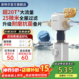 滨特尔（pentair）前置过滤器20T大通量家用25微米叠片 全屋自来水管道过滤器大流量净水器排行前十名 【新款升级】L250抗菌叠片-25μm