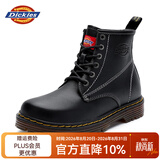 Dickies马丁靴男靴百搭靴子男高帮黑色皮靴英伦短靴厚底工装鞋子 黑色S28（男款） 42 【偏大一码，适合运动鞋43】