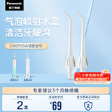 松下（Panasonic）冲牙器喷嘴 高频脉冲水流喷嘴清洁牙龈沟 适用于ADJ4/JDJ1 2支装EW0955