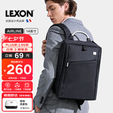 乐上（LEXON）法国品牌双肩包14英寸商务电脑包男防泼水背包通勤笔记本书包礼物