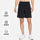 耐克男运动短裤9英寸 夏季梭织短裤休闲裤 跑步速干 DV9331-010 黑 S