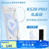 薰风羽毛球拍熏风k520pro全碳素超轻初学者单拍月白礼盒装