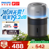飞利浦（PHILIPS）加湿器家用卧室母婴专用静音除菌无雾空调加湿机鼻炎孕妇婴幼儿桌面大容量HU5710/13礼物