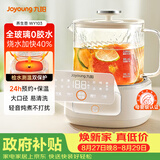 九阳（Joyoung）净萃养生壶迷你家用全玻璃煮茶器 轻音炖煮 1L办公室0金属0胶水恒温冲奶烧水壶 WY103