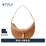 Polo Ralph Lauren 拉夫劳伦【七夕礼物】 Polo ID 女配 经典款皮革迷你单肩包 270-棕色 ONE
