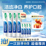 云南白药牙膏经典系列套装洁齿护龈温和亮白清新口气冬青香型165g*4+30g*4