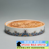 容山堂珐琅彩陶瓷主人杯单杯品茗杯公道杯茶漏三才盖碗茶杯高档功夫茶具 金丝珐琅壶承
