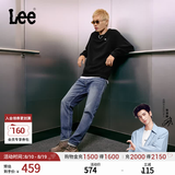 Lee【张凌赫代言】经典舒适丹宁复古水洗蓝色男士牛仔裤休闲潮流 浅蓝色 32 (140-150斤可选)