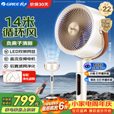 格力（GREE）电风扇家用空气循环扇智能语音遥控落地扇负离子直流变频电扇节能静音摇头换气扇 FXDZ-2305Bvg5