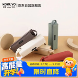 国誉一米新纯学生笔袋文具盒文具袋 可立桌面 帆布+涤纶 绿色 中号 WSG-PCS22G