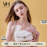 VANESSA HOGAN VH女包山茶花方包轻奢简约菱格腋下单肩小包通勤斜挎包生日礼物