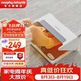 摩飞电器（Morphyrichards）暖脚器 家用取暖器暖脚神器 办公室暖脚宝暖腿电热垫 加热脚垫桌下取暖器 MR2025 椰奶白