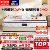 海马亦言床垫 席梦思天然乳胶椰棕独立弹簧五星级十大酒店双面加厚品牌 护脊D款:【22CM】羊绒+椰棕+独立弹簧 1.5x2.0米
