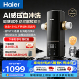 海尔（Haier）前置过滤器培林自净化五涡轮AI感压自动反冲洗钛金滤网超15T大通量家用自来水全屋净水器XFAZ11