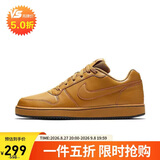 耐克NIKE男子休闲鞋 EBERNON LOW  运动鞋AQ1776-700棕黄42