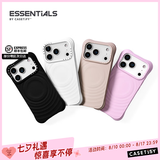 CASETIFY CHROMATIC: HUES 炫彩/纯色波漾手机壳 MagSafe  适用于苹果iPhone17/16 Pro/Max手机保护壳 白色Magsafe iPhone 17 Pro