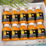 待见沙棘果汁350mlx10瓶沙棘汁山西特产整箱鲜果生榨原浆饮料京东快递
