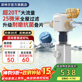 滨特尔（pentair）前置过滤器20T大通量家用25微米叠片 全屋自来水管道过滤器大流量净水器排行前十名 【新款升级】L250抗菌叠片-25μm