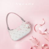 纽芝兰（NUCELLE）飞马月牙包2026轻奢小众腋下饺子包单肩斜挎女包情人节生日礼物女