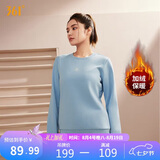 361°卫衣女秋冬季加绒外套运动休闲圆领长袖套头衫上衣662344801D-8