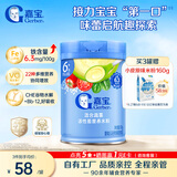 嘉宝（GERBER）混合蔬菜营养谷物高铁米粉宝宝辅食米糊250g 6月+100%真验厂