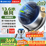 格力（GREE）【直流变频明星单品】空气循环扇静音电风扇落地扇家用一级能效换气扇循环对流风扇 FXDZ-20X62Bg3
