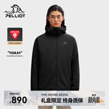 伯希和（Pelliot）[成毅同款]Primaloft金标P棉服男保暖防风春季外套115376009黑XL
