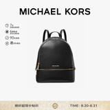 MICHAEL KORS礼物轻奢MK女包RHEA大容量双肩包 中号 黑色