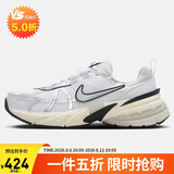 耐克NIKE女子休闲鞋W NIKE V2K RUN运动鞋FD0736-100白灰黑37.5 码