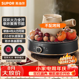 苏泊尔（SUPOR）迷你电陶炉 煮茶器煮茶炉煮茶壶 养生围炉煮茶泡茶办公家用不挑器具SW-DTL05