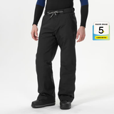 迪卡侬（DECATHLON）冬季户外滑雪运动男女加厚保暖防水单板滑雪裤 SNB 100 【24新款】男士黑色滑雪裤 XL