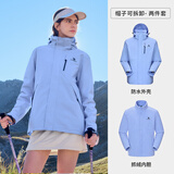 骆驼（CAMEL）CamelTex户外御寒冲锋衣男女同款防油污外套三合一登山服  M