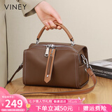 viney牛皮包包女包大容量枕头包轻奢斜挎单肩生日七夕情人节礼物送女友