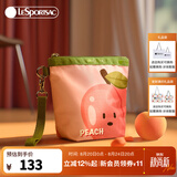 LeSportsac乐播诗新款包包女包化妆包可爱零钱包手拿包女生日礼物 甜桃子